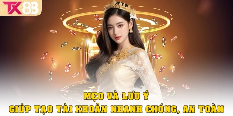 Mẹo và lưu ý giúp tạo tài khoản nhanh chóng, an toàn